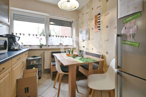 Die Essecke in der Küche