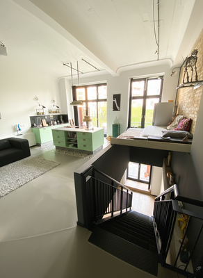 Haus-im-Haus-Gefühl auf zwei Etagen