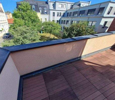 Ausblick Dachterrasse 1. OG