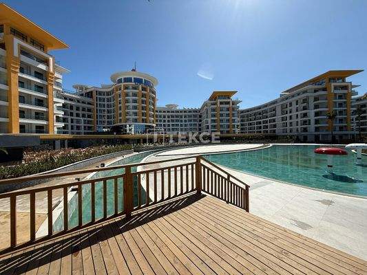 Sea View Flat For Sale In Türkler Azura World Complex