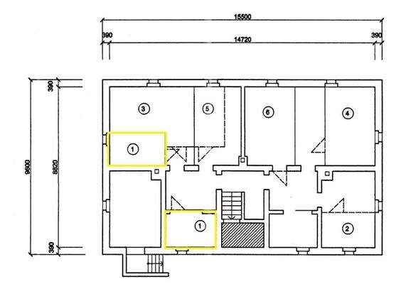 Grundriss Keller WE 1