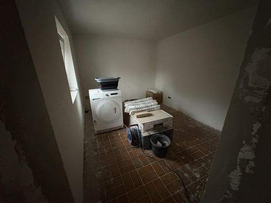 Separater Waschmaschinenraum