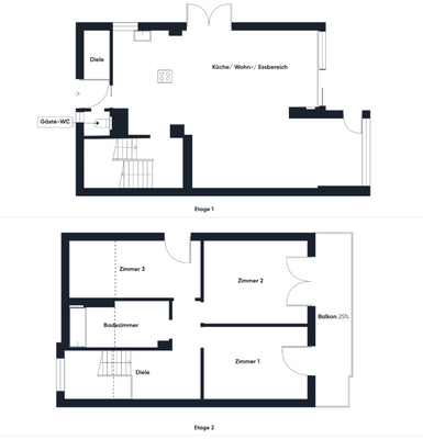 Grundrisse EG und OG