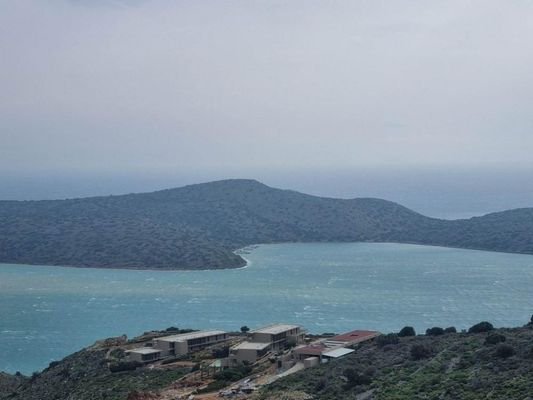 Meerblick-Baugrundstück bei Elounda