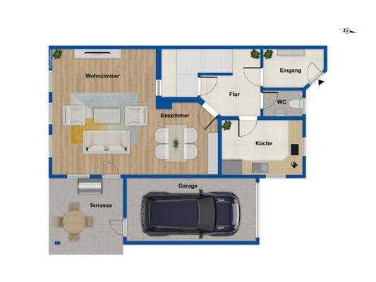 Grundriss Erdgeschoss