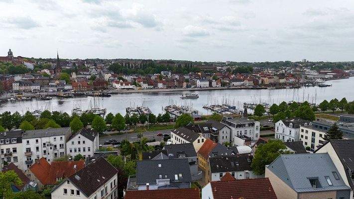 Blick über Flensburg