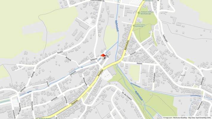 Lageplan der Immobilie