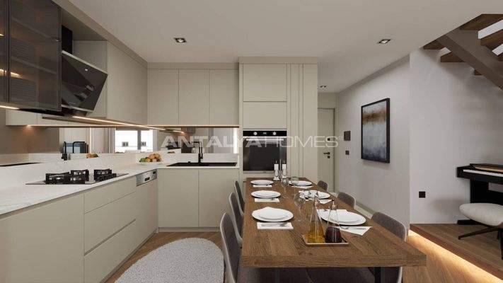 2-Bedroom Standard and Duplex Flats with Pool in Antalya