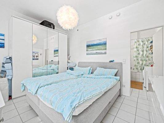 offener Schlafbereich