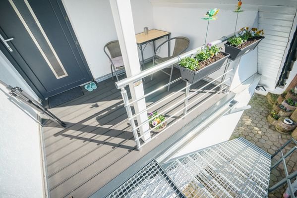 Balkon Wohnung  DG