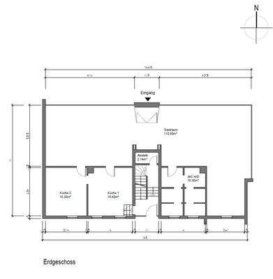 Grundriss - Erdgeschoss