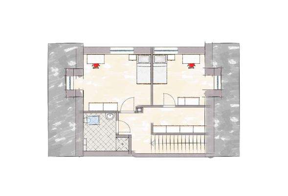 Grundriss Dachgeschoss