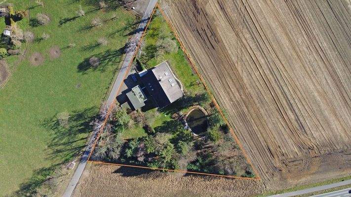 Grundstück Drohnenaufnahme