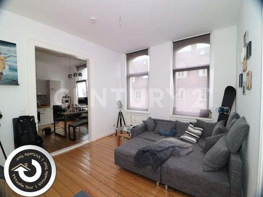 helles Wohnzimmer 3. OG