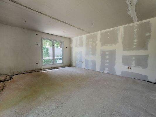 Wohn-/Esszimmer l Aktueller Baufortschritt