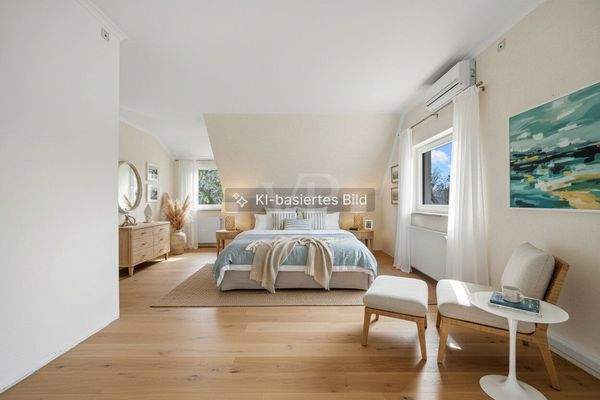 Schlafzimmer visualisiert