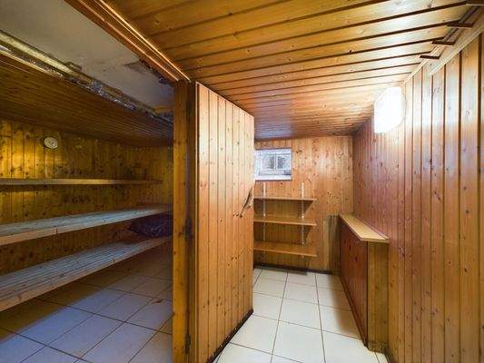 Sauna Kelleraum 3 