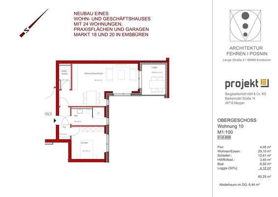 Grundriss Wohnung 10