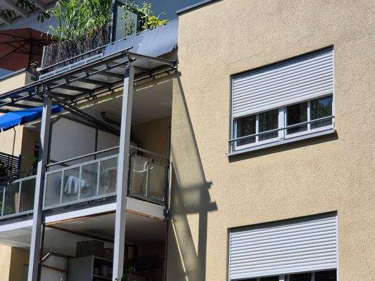 Außenansicht der Wohnung