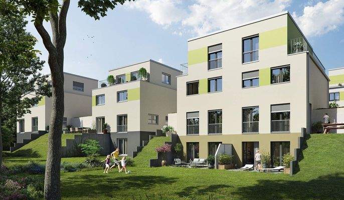 Familienfreundliche Doppelhäuser nah an der Ruhr