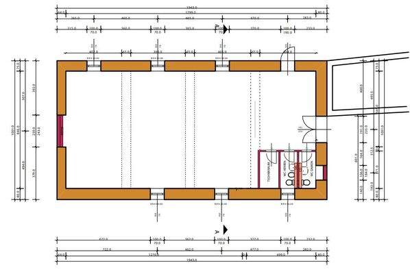 Veranstaltungsraum - Nebengebäude