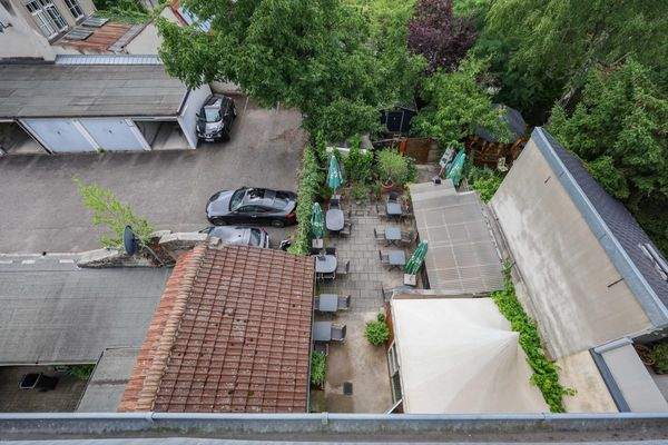 Blick in den Innenhof