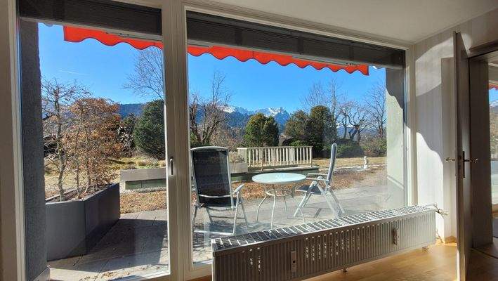 Terrassen-Zugang vom SZ