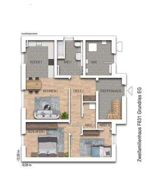 Grundriss Erdgeschoss