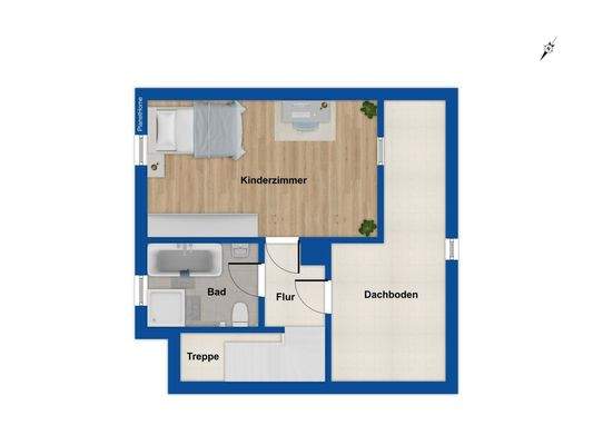 Grundriss Dachgeschoss