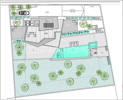 Detached Villa with Pool and Views in Benissa Alicante