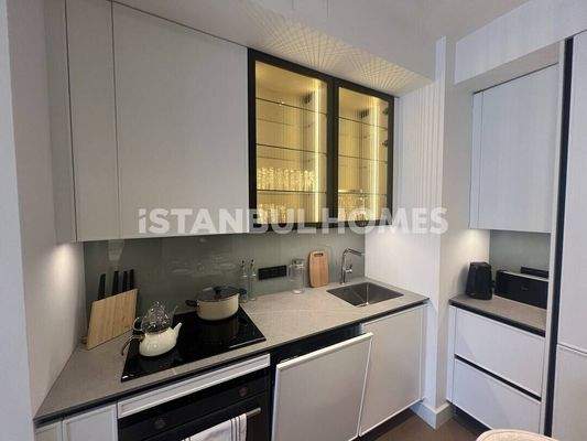 Apartments in a Complex Near Metro Station in Umraniye Istanbul