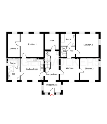 Grundriss Erdgeschoss