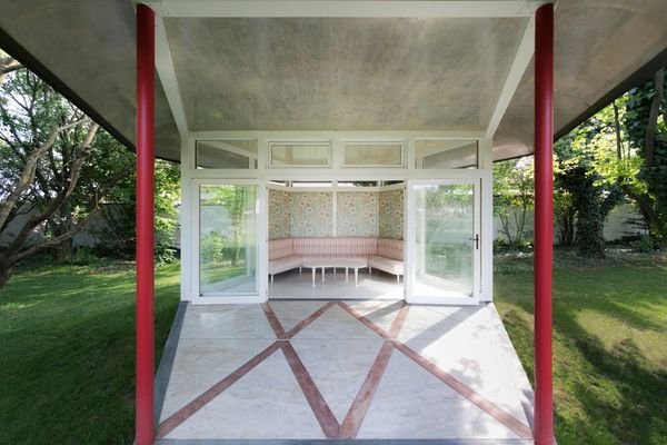 Pavillon im 50er Jahre Stil
