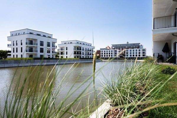 Blick auf den Yachthafen