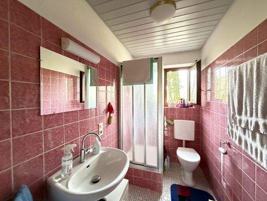Dusche/WC im UG