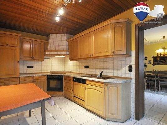 Küche im Erdgeschoss 