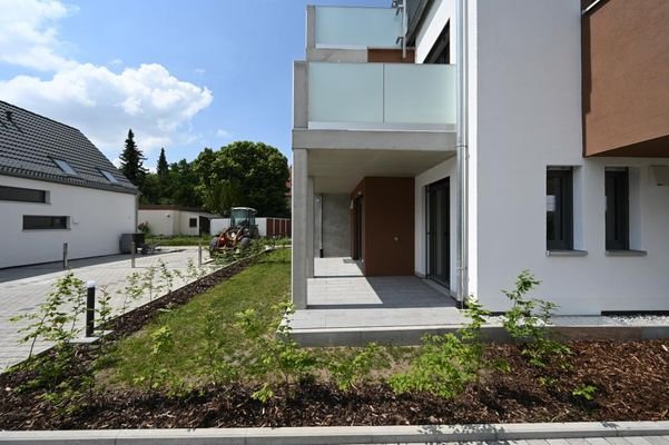 Überdachter Terrassenbereich