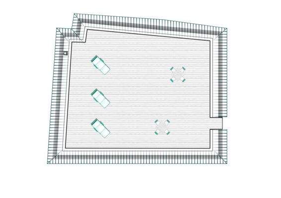 Grundriss Dachterrasse