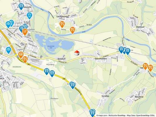 Geolyzer Kartenausschnitt