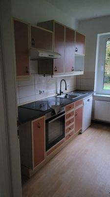 Küche mit Einbauküche