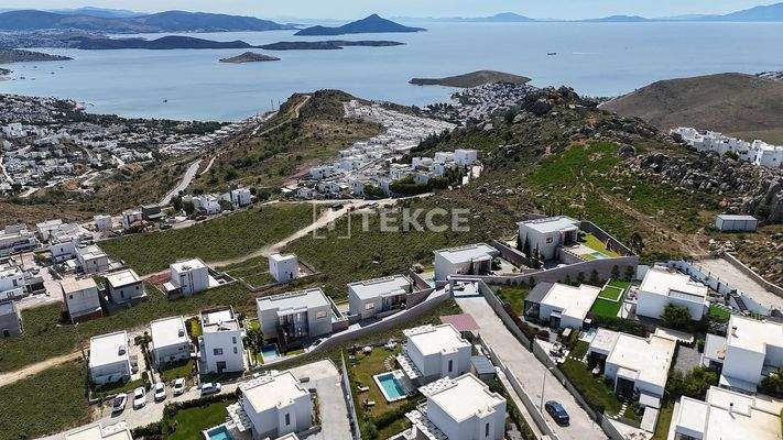 Sea View Homes with Private Pools in Bodrum Bağla