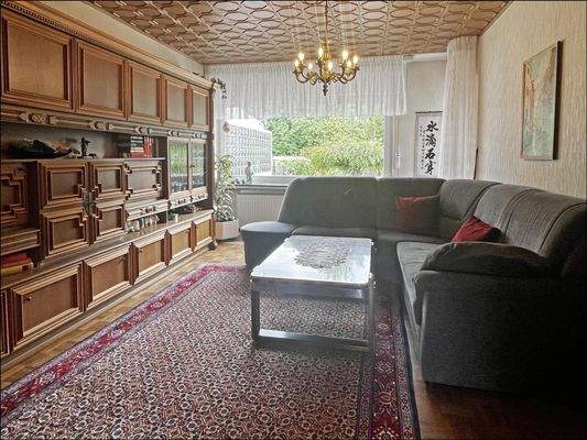 Wohnzimmer mit Terrassenzugang