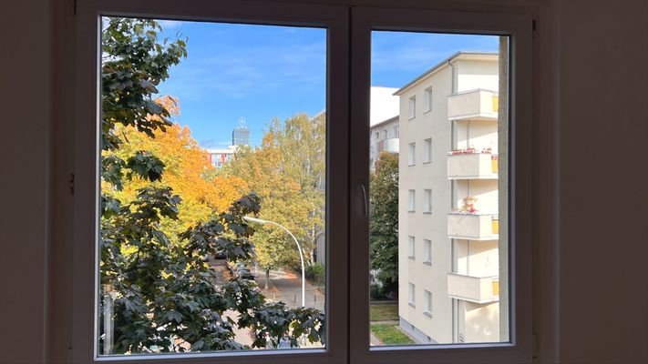 Ausblick Schlafzimmer