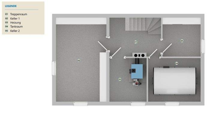 Grundriss Keller