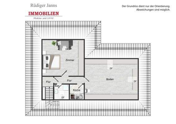 Grundriss - Dachgeschoss