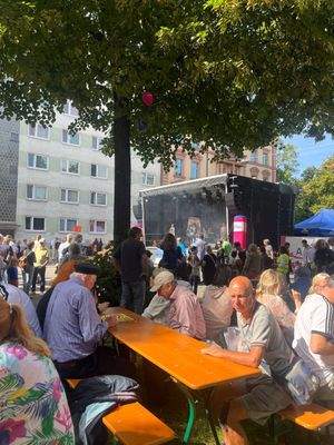 Outdoor Festival Scene