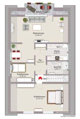 Grundriss OG aufbereitet