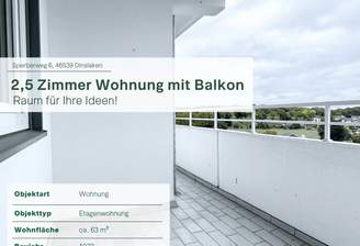 Wohnung mit Balkon