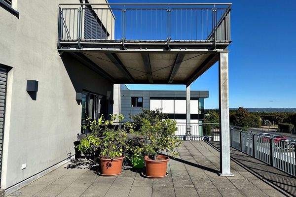 Terrasse Personalraum