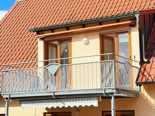 Hausansicht - Balkon